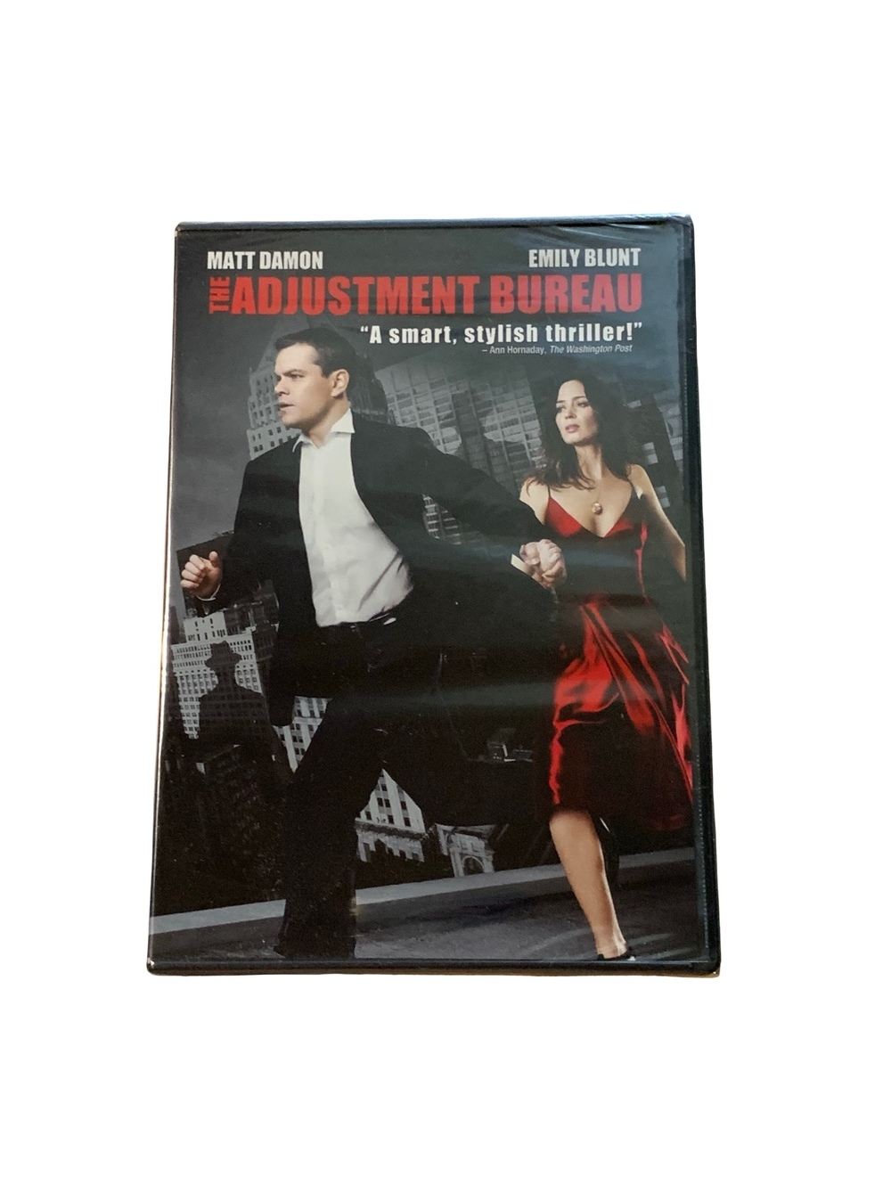 The Adjustment Bureau DVD 2011 Widescreen Slipcover Matt Damon Emily Blunt NEW